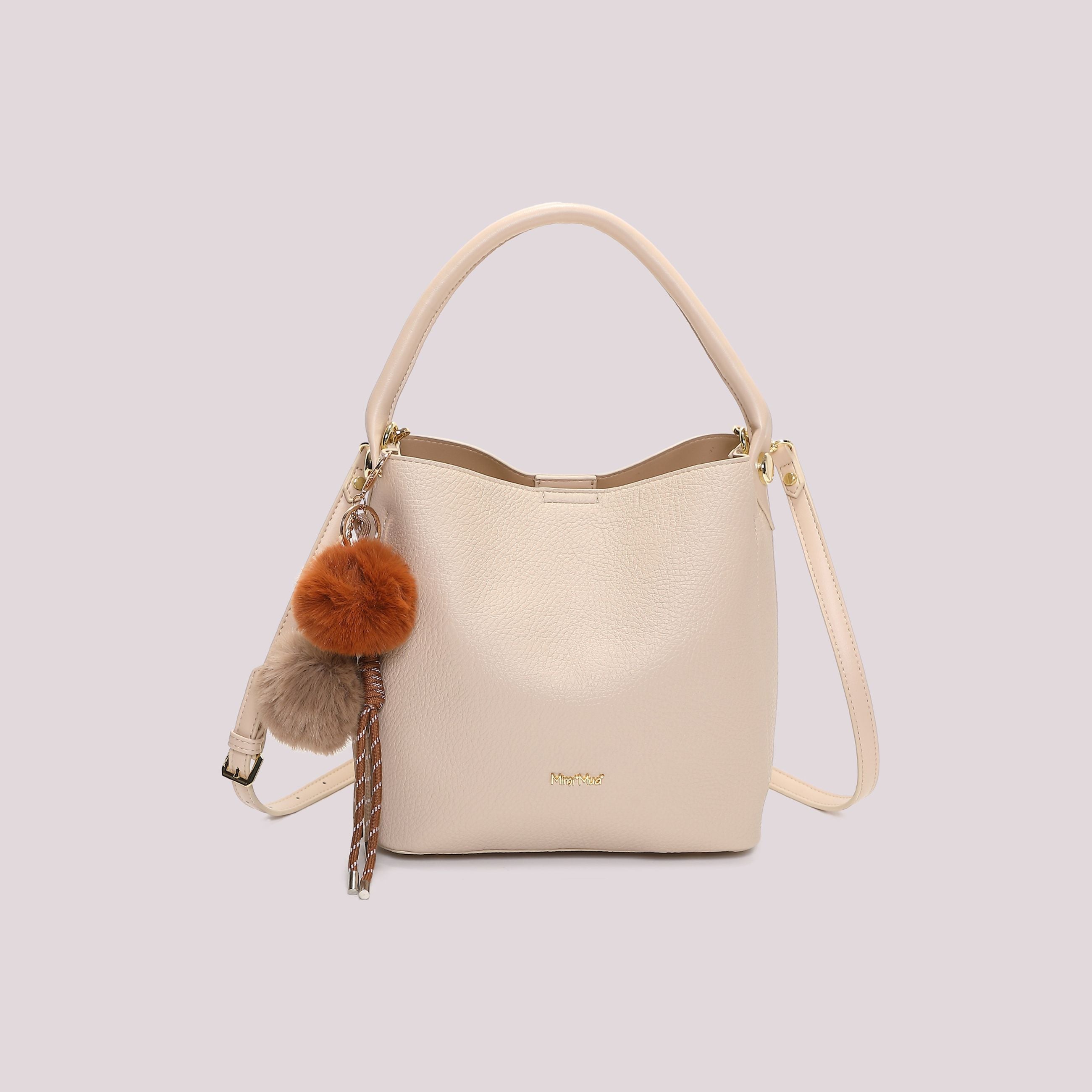 Borsa a Secchiello Donna Mimi Mua con Dettaglio Appeso