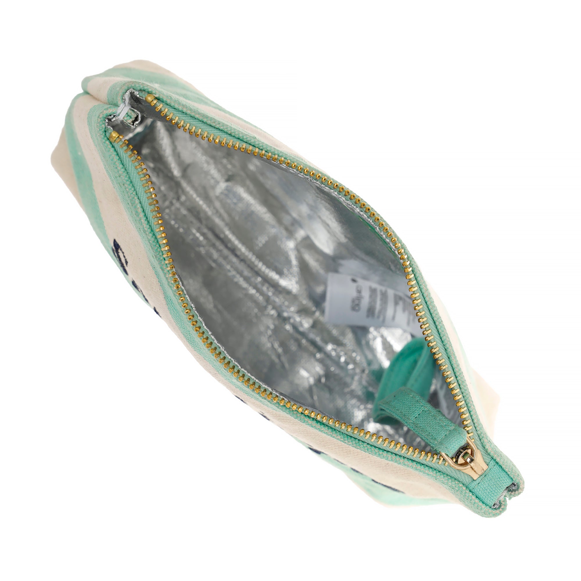 Beauty case Kuve' Horizon Stripe in ecopelle