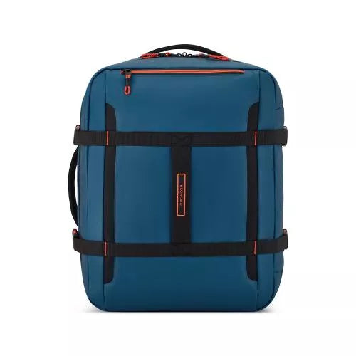 Zaino viaggio capiente con apertura a valigia e design moderno