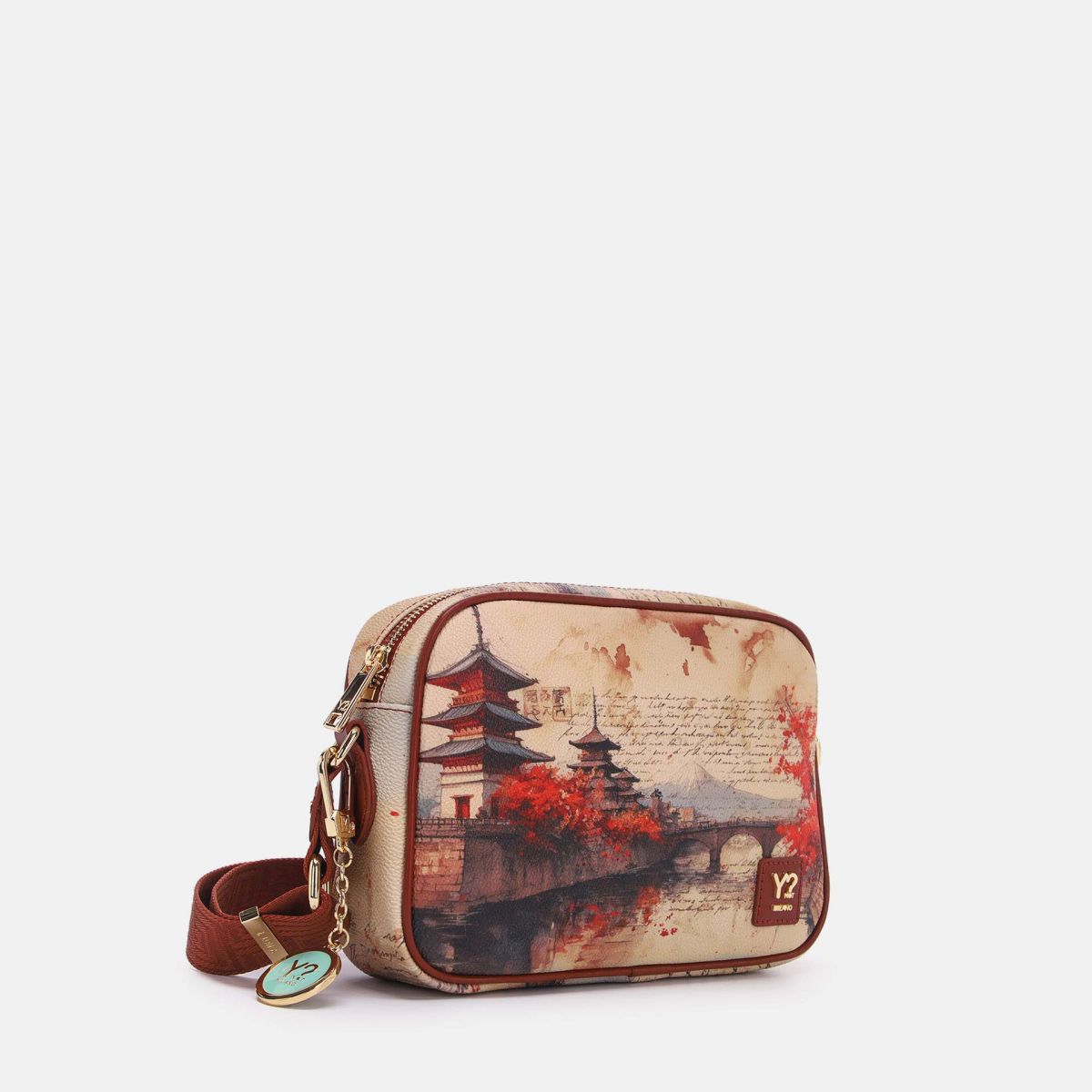 Ynot? Yes Bag Borsa a Tracolla Donna Piccola in Ecopelle