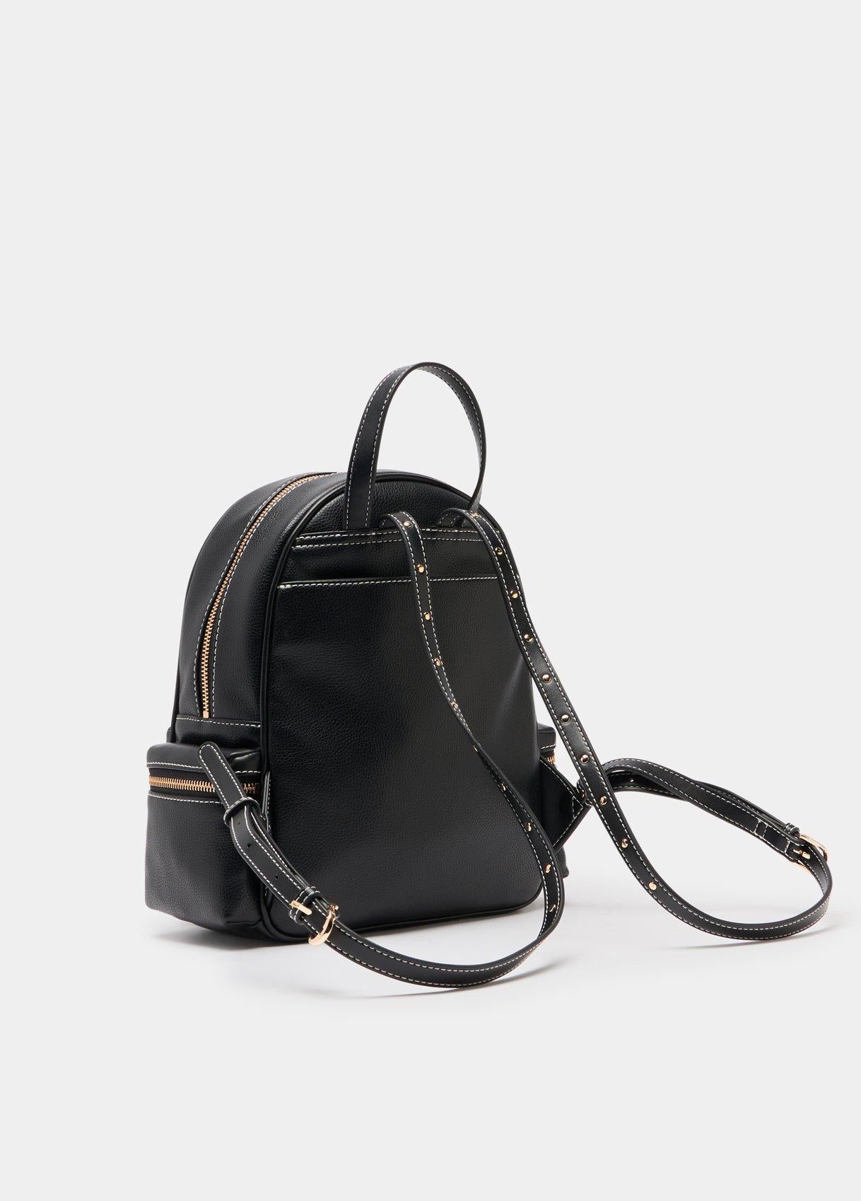 Zaino Liu Jo Milano con Tasca Frontale e Chiusura Zip Nero TU | Giò Fashion