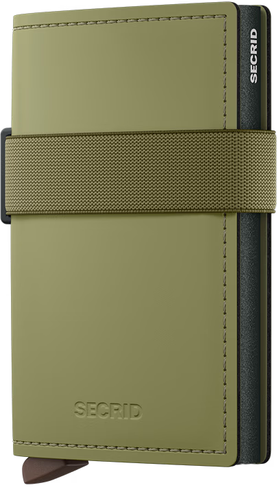 Portafoglio Secrid Bandwallet in pelle con fascia elastica e protezione RFID