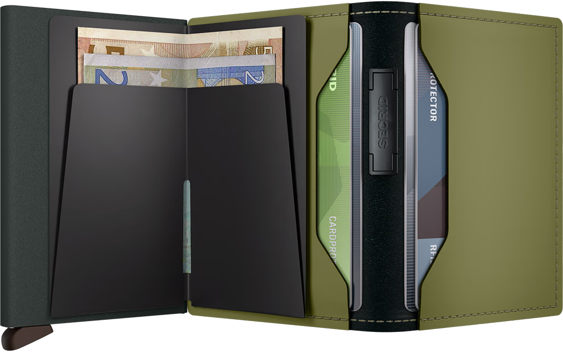 Portafoglio Secrid Bandwallet in pelle con fascia elastica e protezione RFID | Giò Fashion