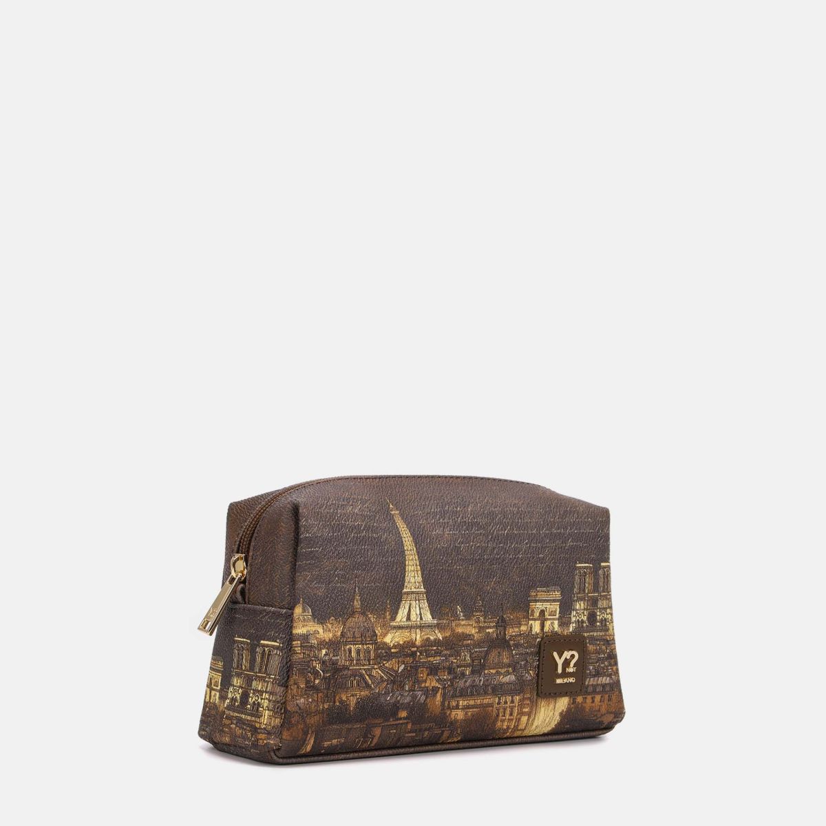 Ynot? Yes Bag Beauty Case Grande Donna in Ecopelle con Zip