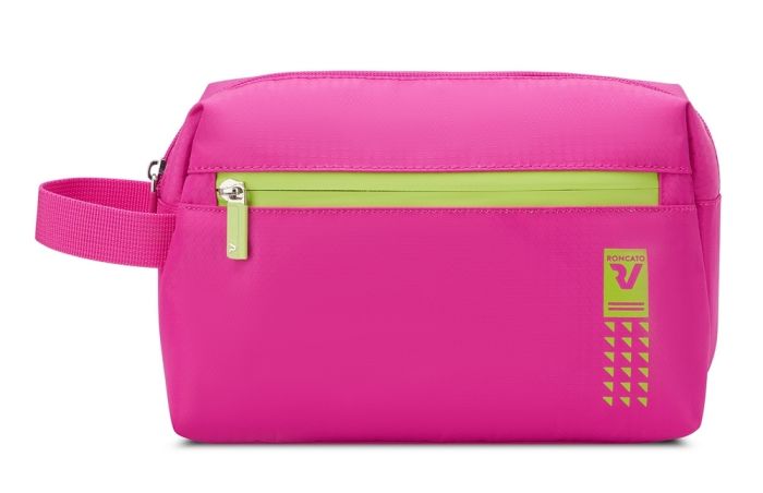 Roncato beauty case da viaggio compatto con tasche organizzate e manico laterale Fucsia TU | Giò Fashion