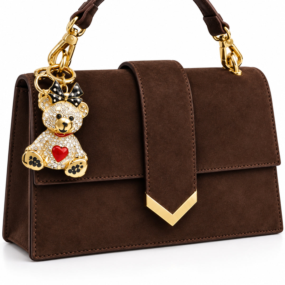 PashBag Borsa Rigida a Mano con Chiusura Geometrica