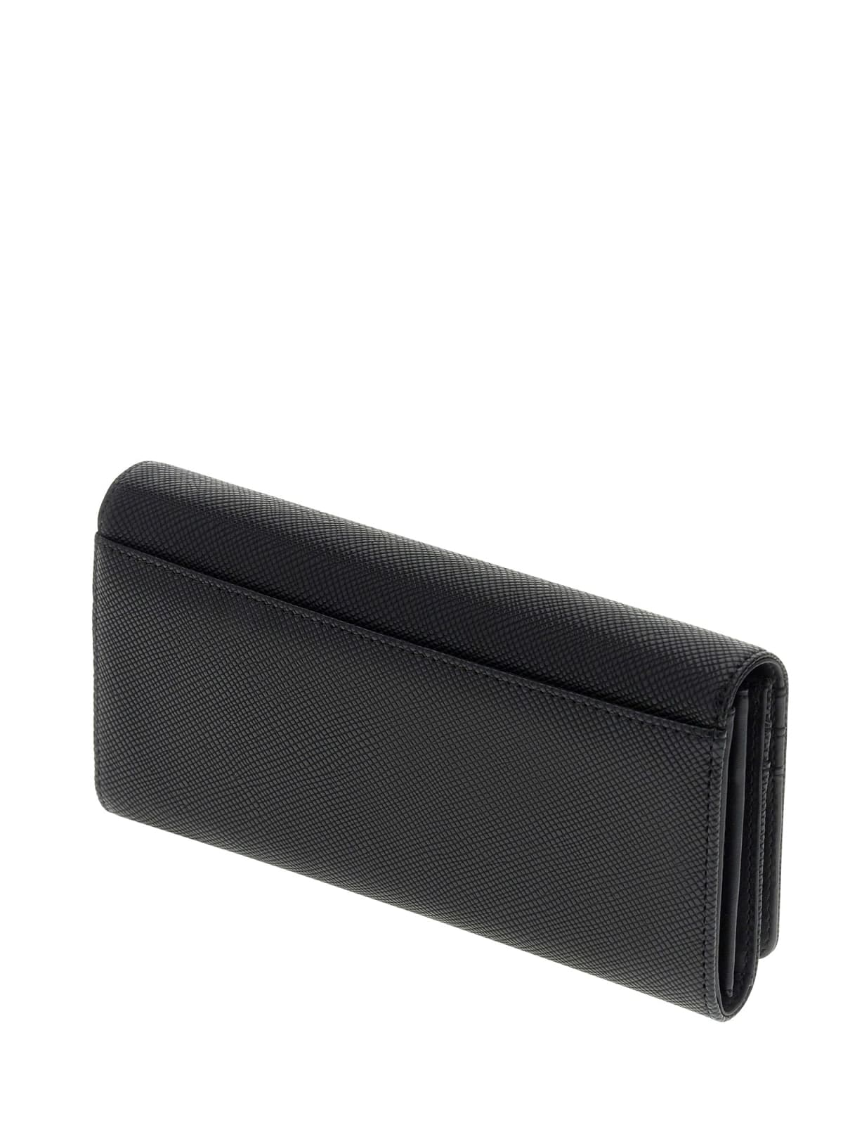 Portafoglio Guess donna grande con logo triangolo frontale