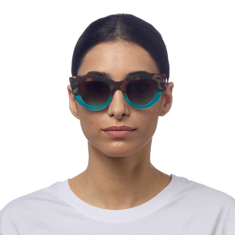 OKKIA Claudia Occhiali da Sole Donna Cat Eye Oversize con Protezione UV400