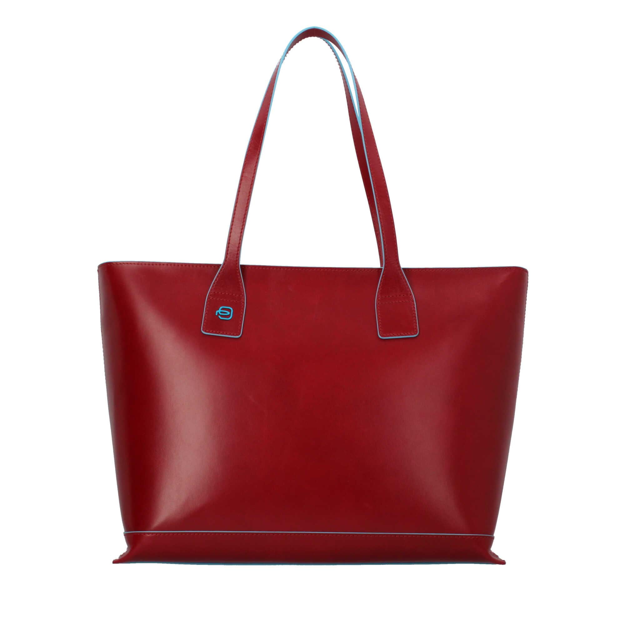 Shopping donna Piquadro bag con compartimento porta iPad®mini Blue