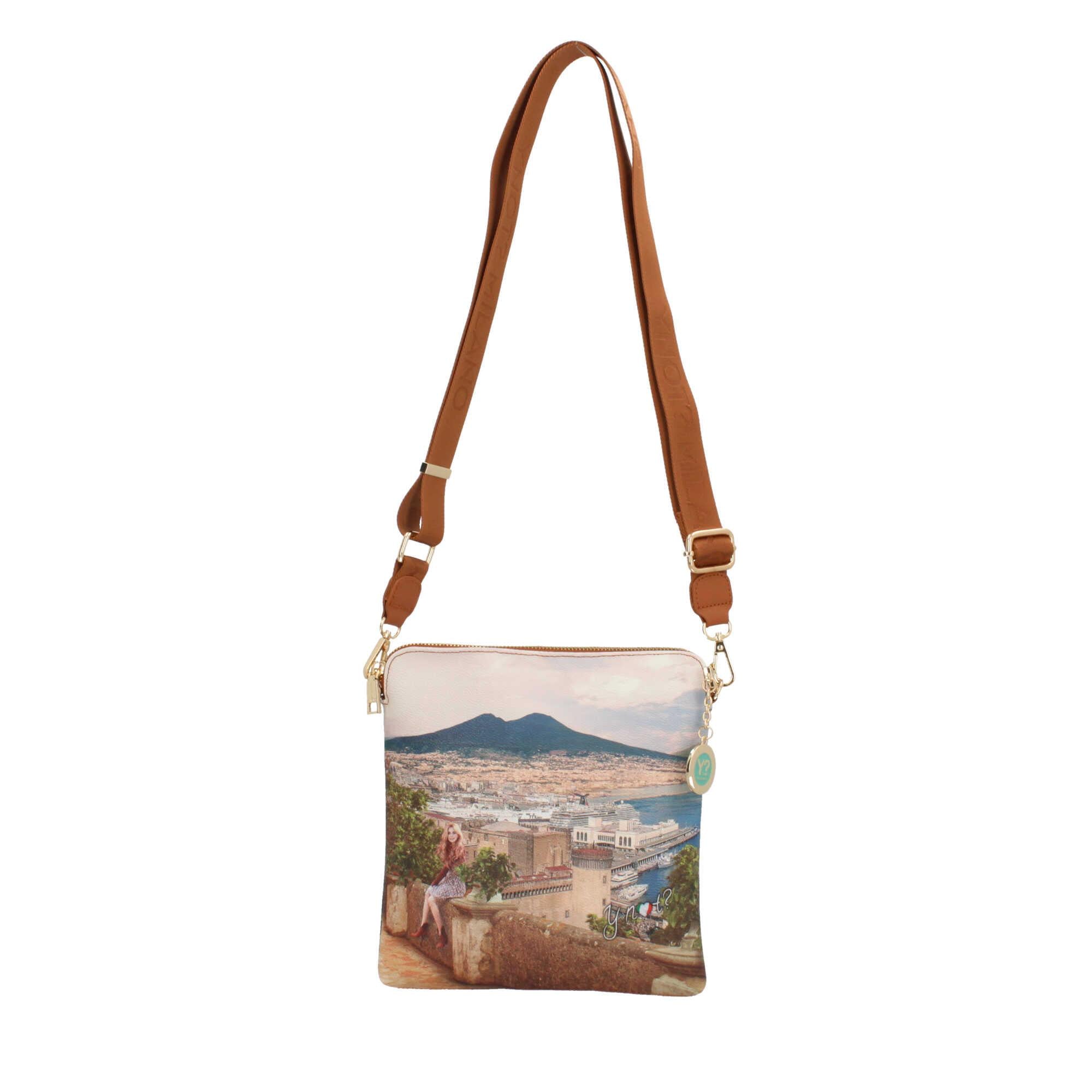 Borsa a tracolla in ecopelle Yesbag Y Not