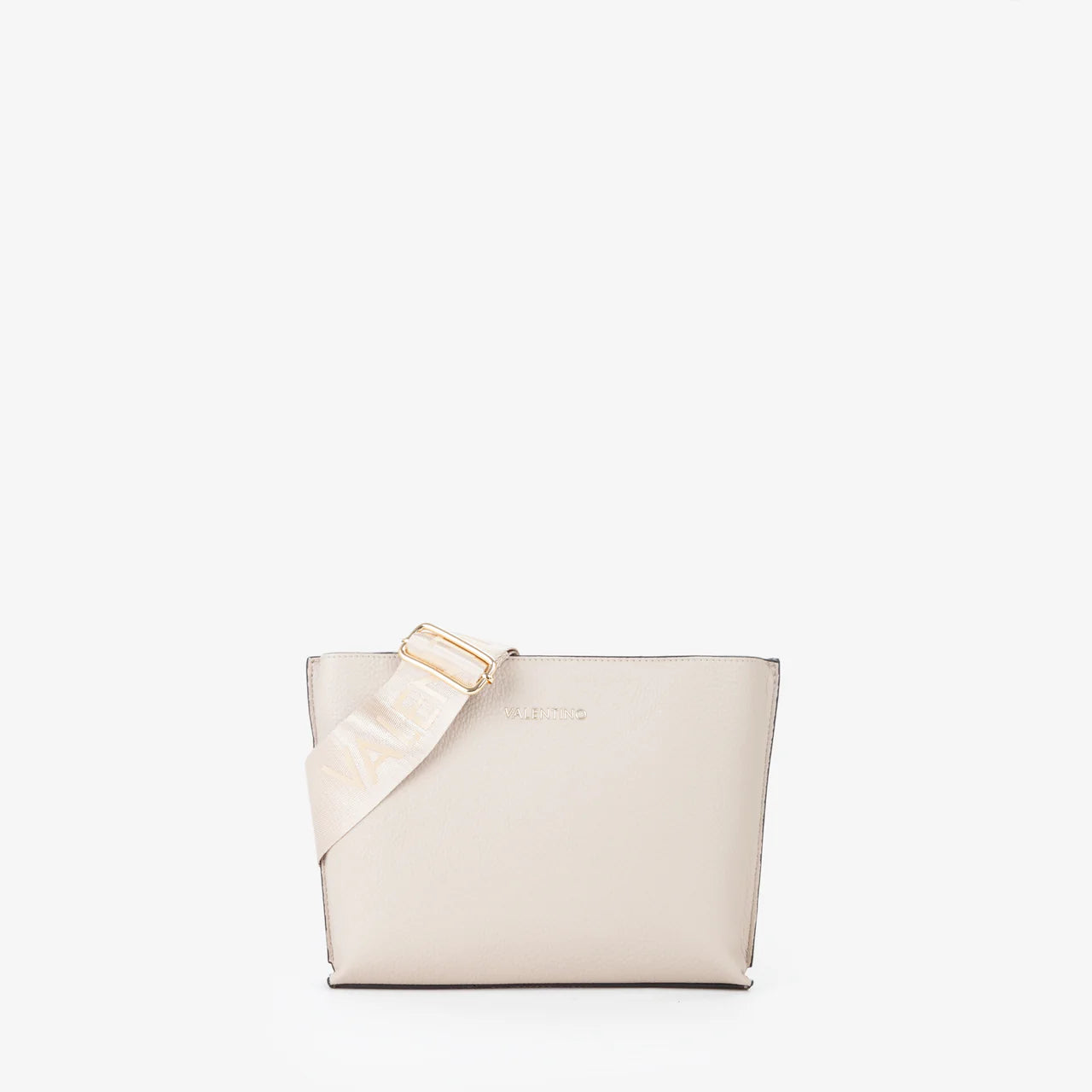 Valentino borsa a tracolla donna con tracolla logata Avorio TU | Giò Fashion