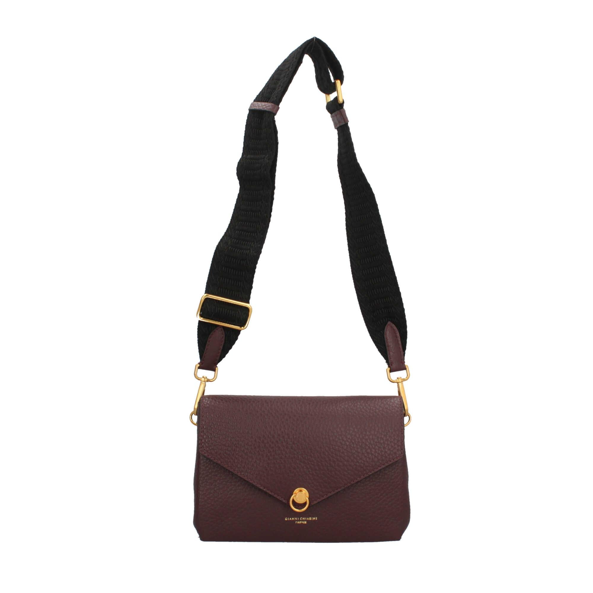 Gianni Chiarini Corallo Mini Bag Essenziale in Pelle Grana Maxi