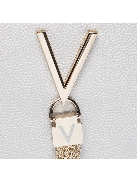 Borsa a tracolla con charm Grigio TU | Giò Fashion