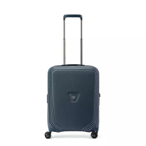 Trolley Cabina Mario Valentino Rigido 55x40x20 4 Ruote TSA BLU TU | Giò Fashion