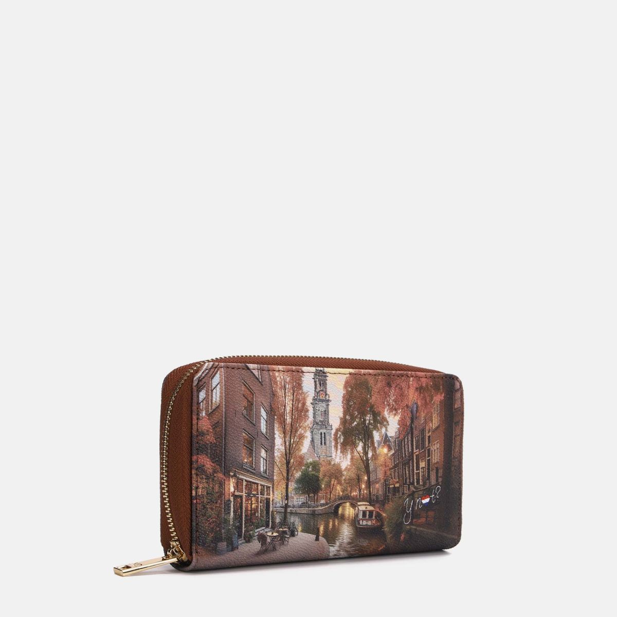 Ynot? Yes Bag Portafoglio Donna Grande in Ecopelle