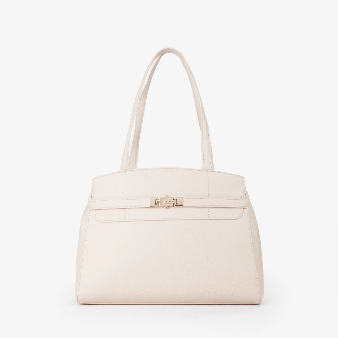 Valentino borsa shopper donna elegante con doppio manico Avorio TU | Giò Fashion
