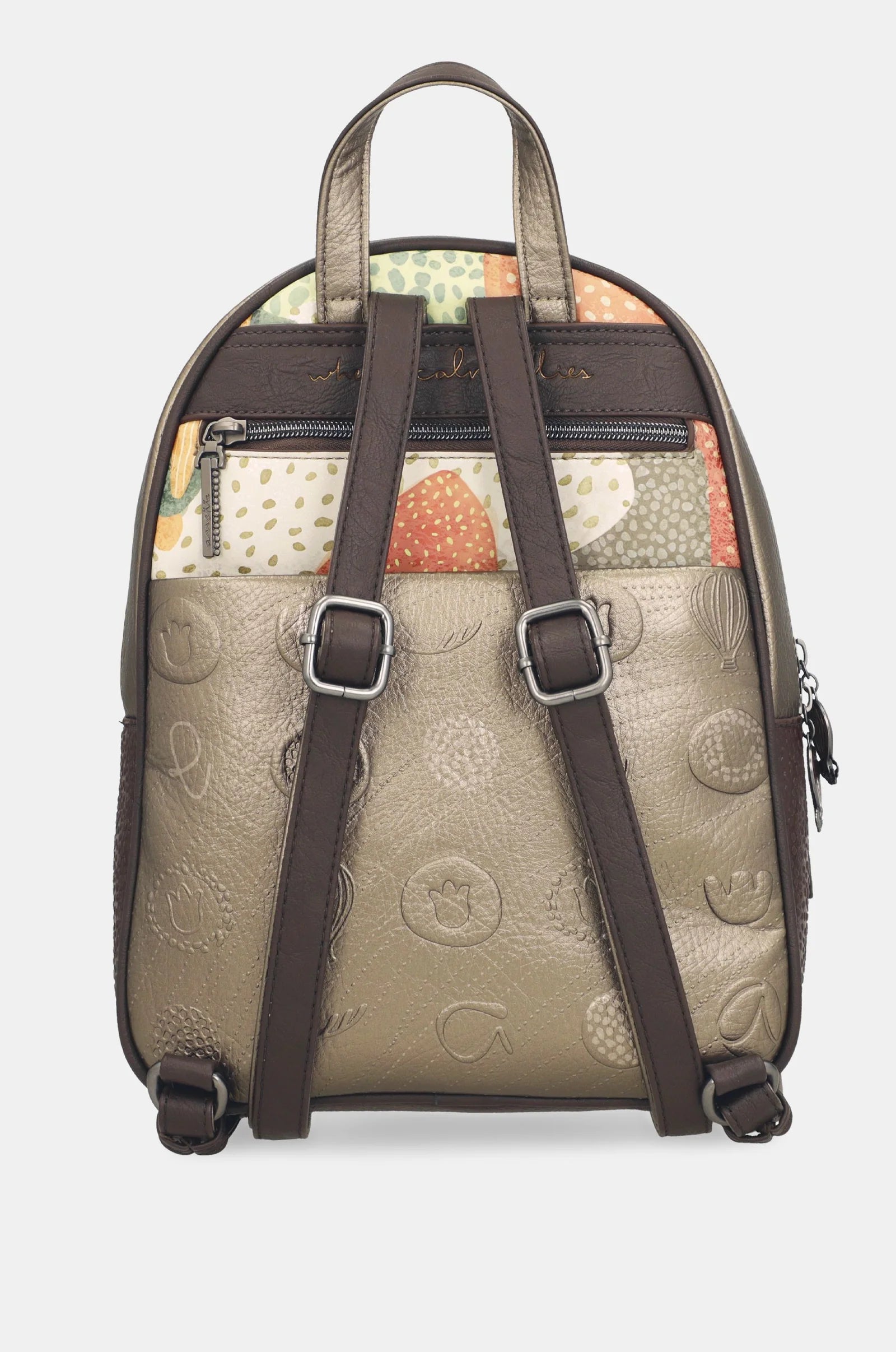Zaino Medio Donna Anekke con Tasche e Spallacci Regolabili