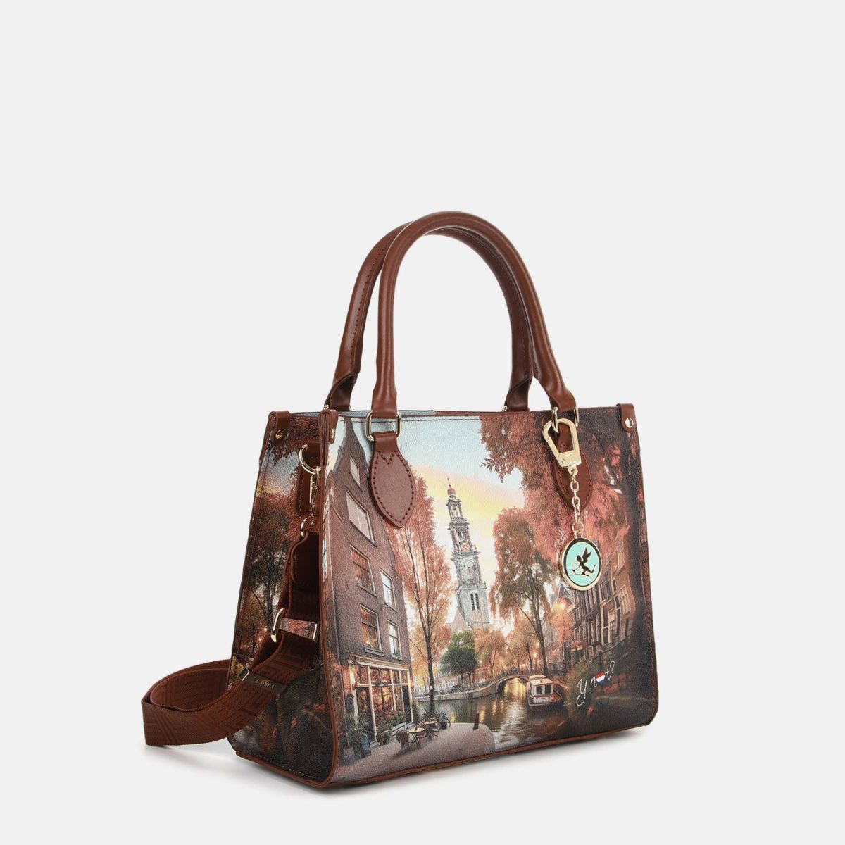 Ynot? Yes Bag Borsa Tote Donna Squadrata