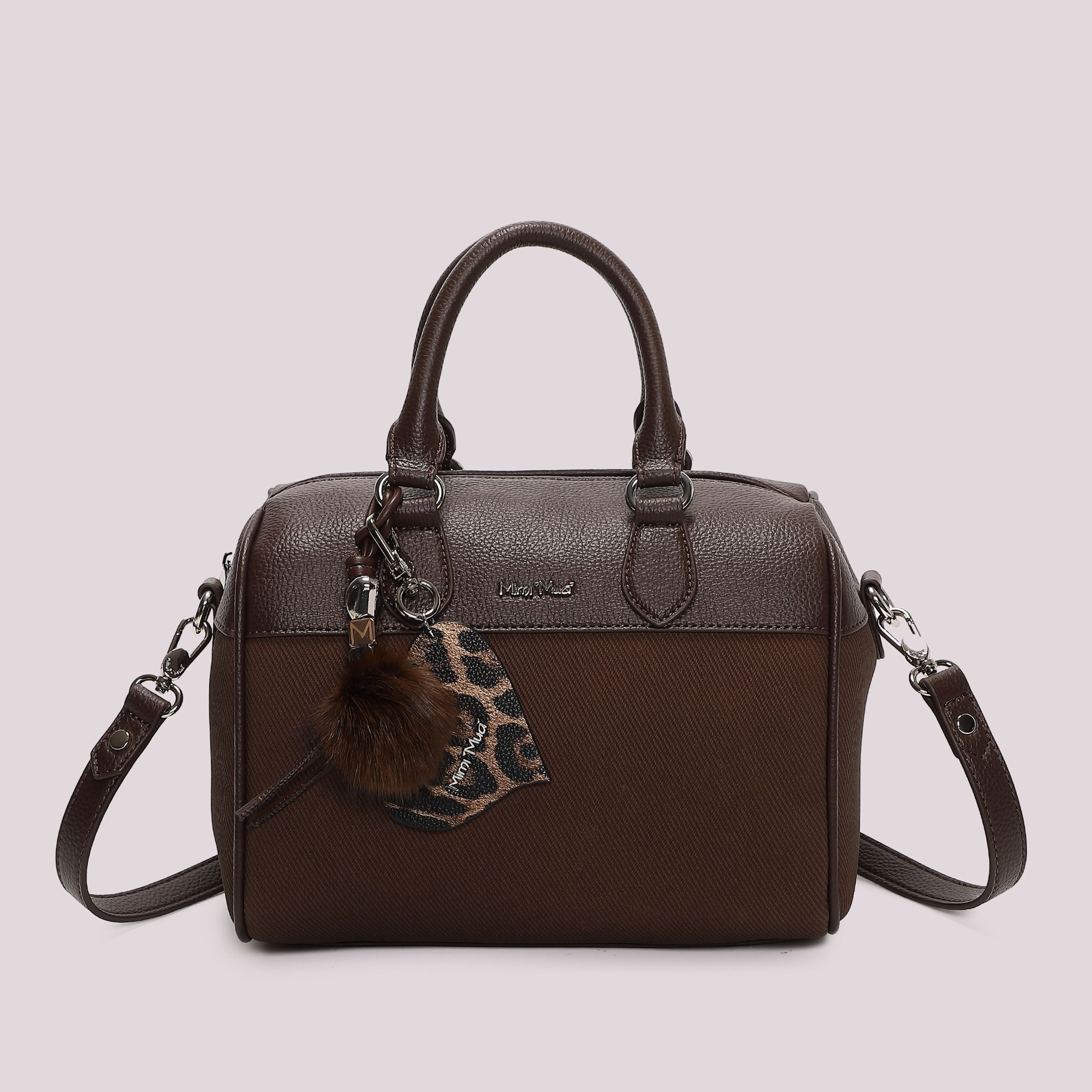 Borsa Bauletto Donna Mimi Mua con Charm a Cuore