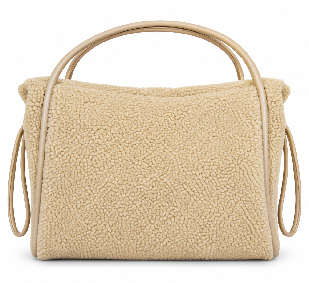 Borsa Shopping Kuvé in Teddy con Doppi Manici