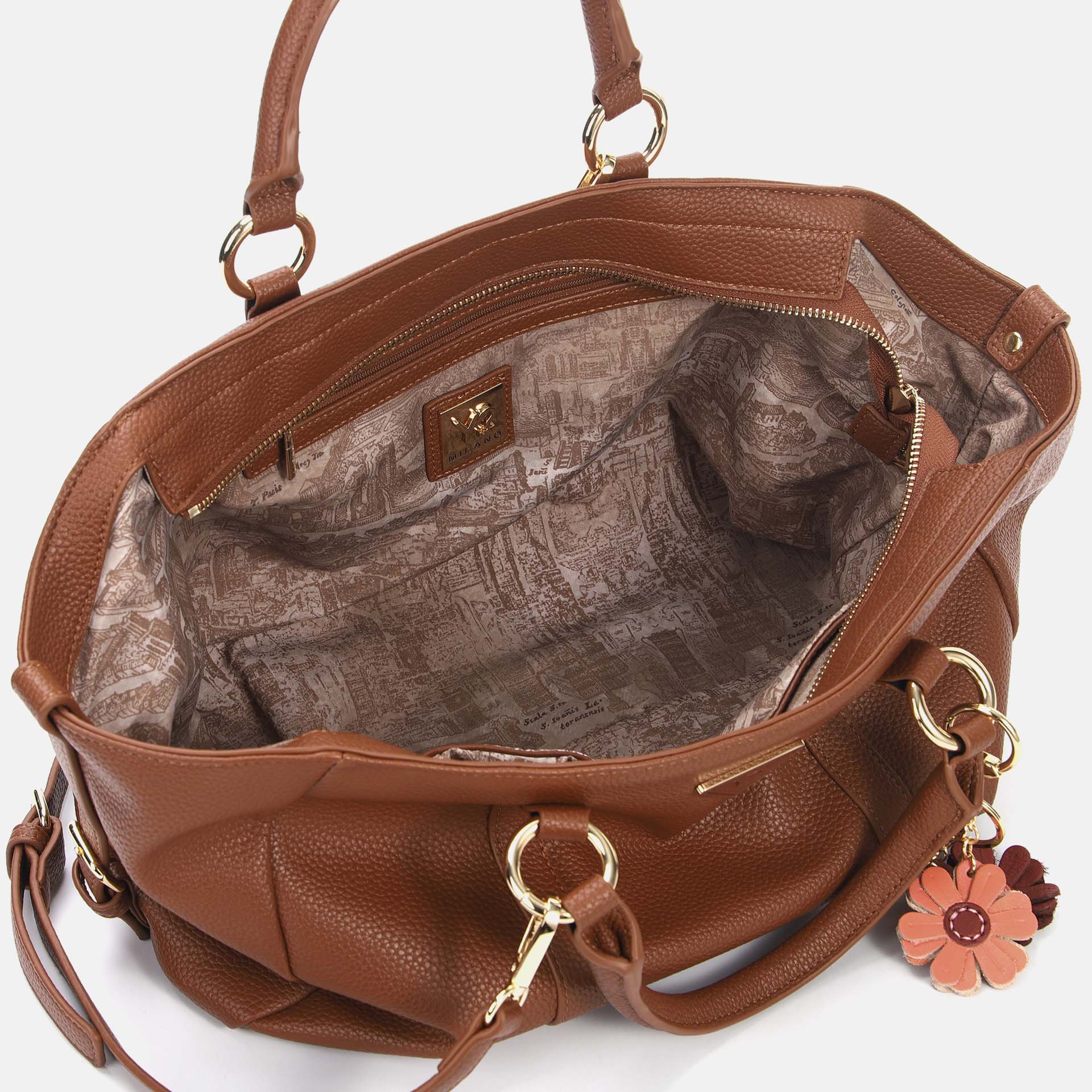 Ynot? Isabel Borsa Tote Donna Grande in Ecopelle