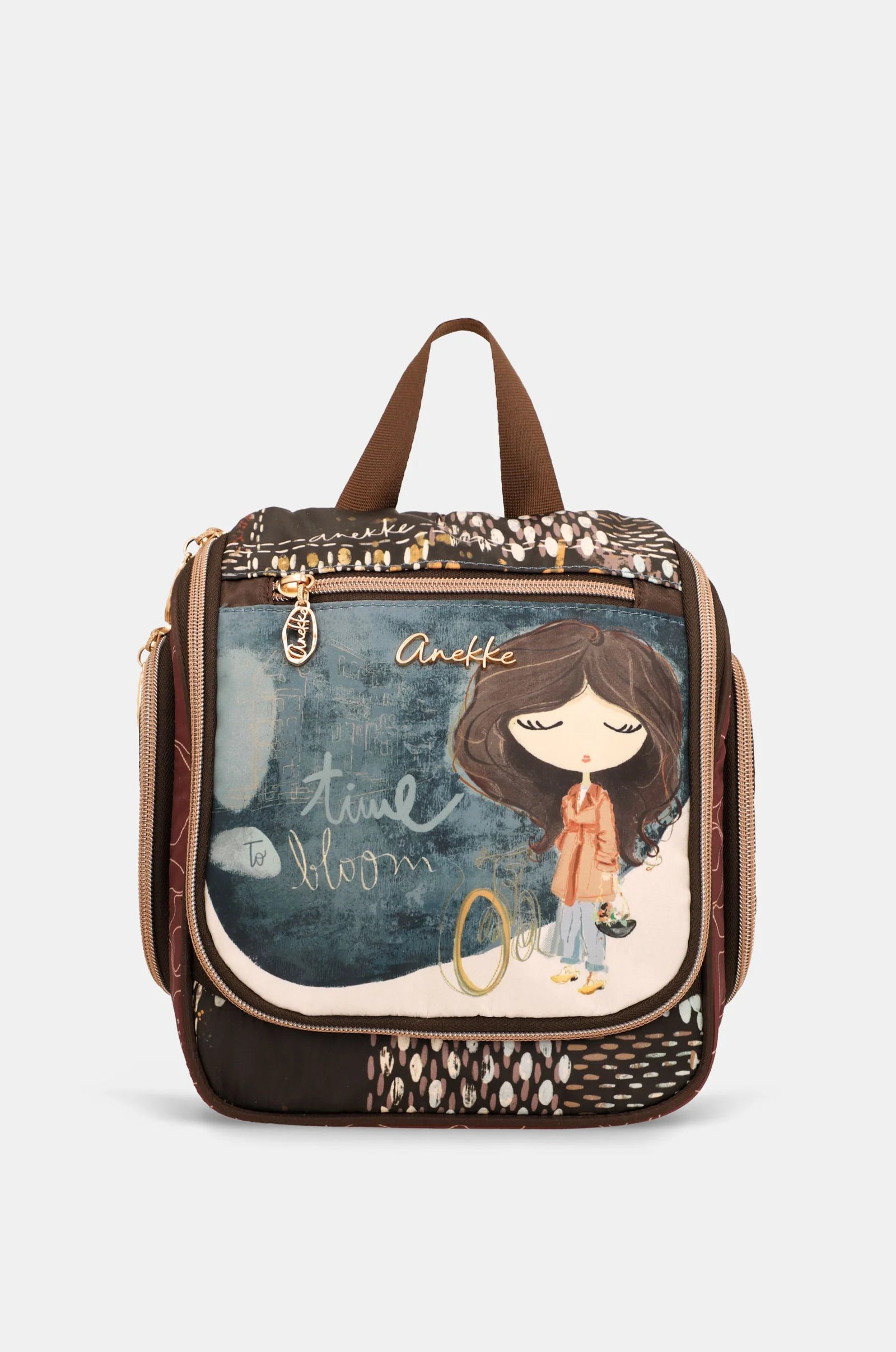 Beauty Case da Viaggio Anekke Estensibile con Gancio