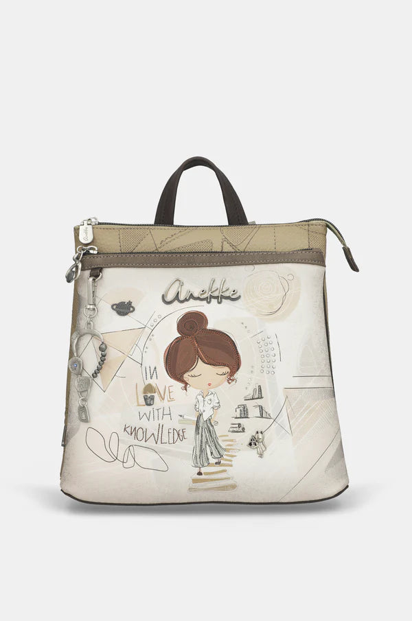 Borsa a mano donna Anekke con tracolla removibile e chiusura zip