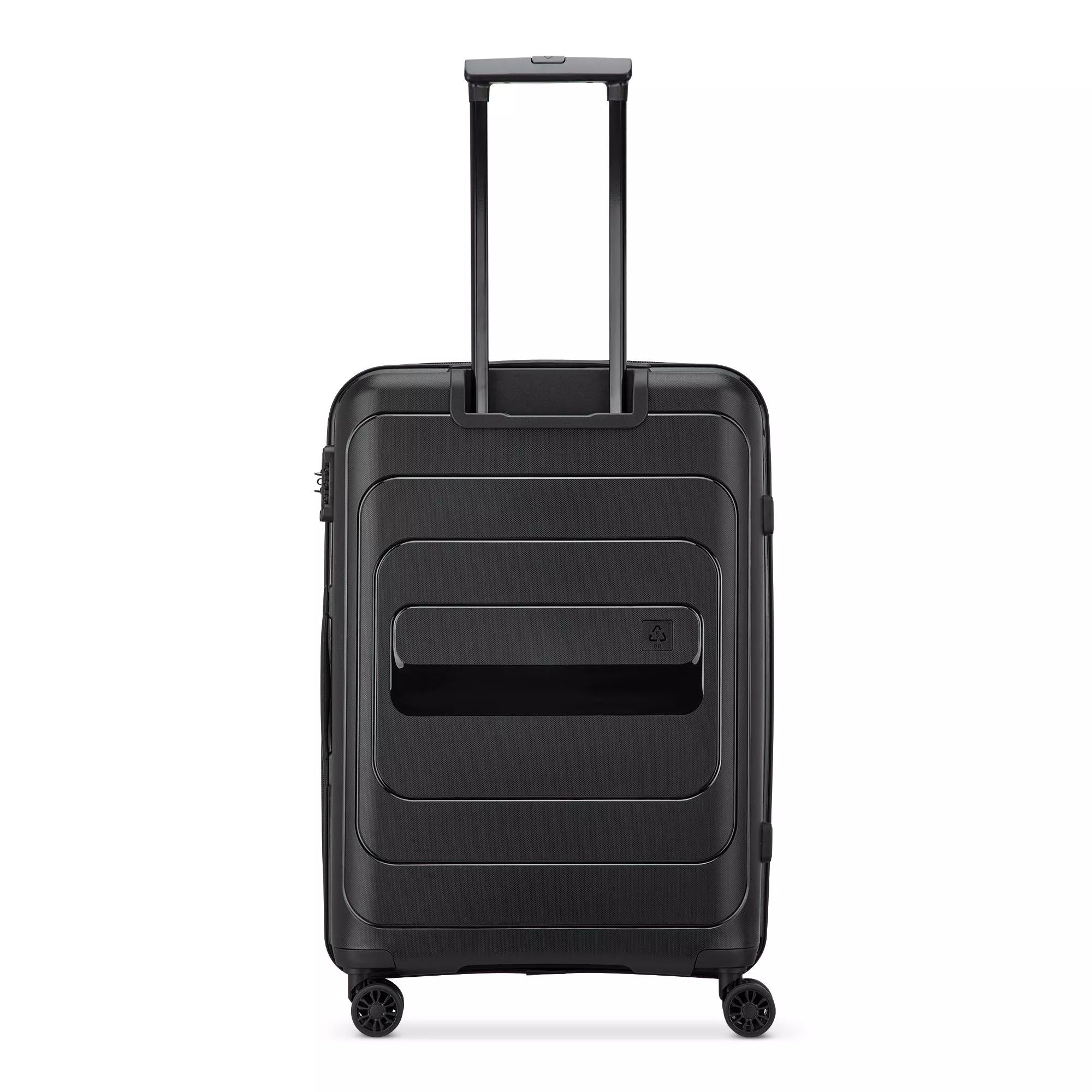Modo by Roncato Trolley Medio Rigido 4 Ruote da Viaggio 66x43,5x25 NERO TU | Giò Fashion