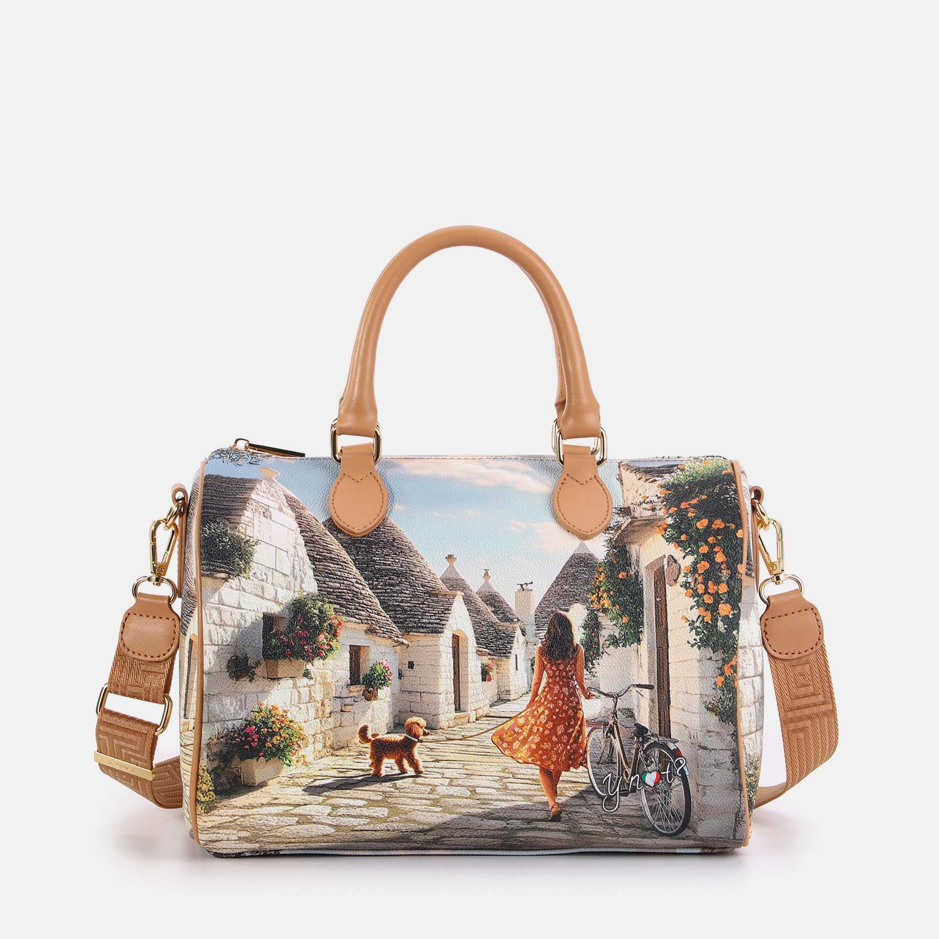 Y-Not Borsa Boston YesBag Trulli Love TU | Giò Fashion