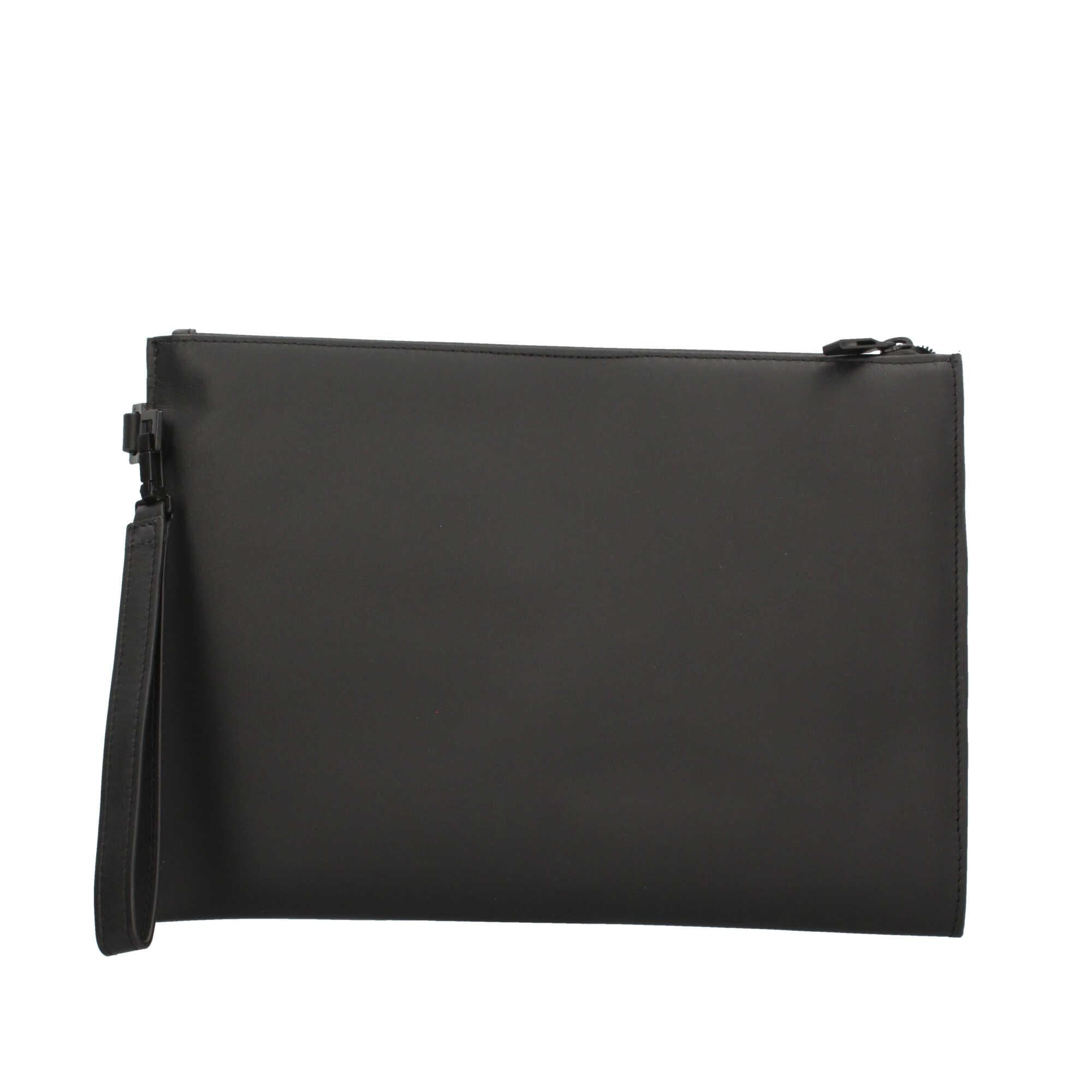 Pochette Elegante 'Smart Black' Piquadro per iPad&reg; con Polsiera Rimovibile