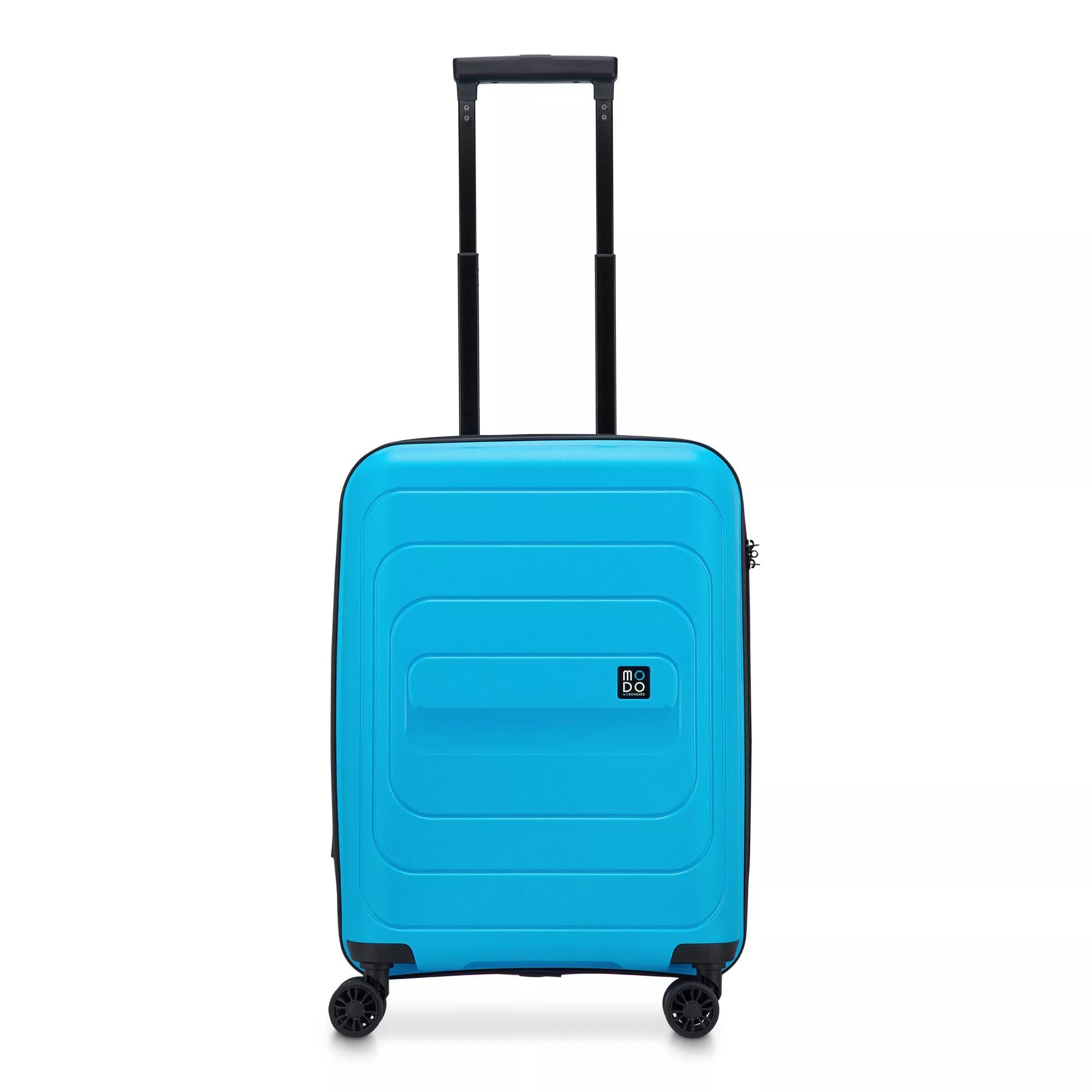 Modo by Roncato Trolley Bagaglio a Mano 4 Ruote Rigido 55x40x20 AZZURRO TU | Giò Fashion