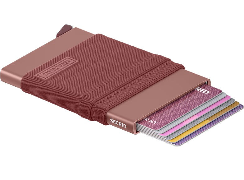 Portafoglio Secrid Slimwallet Fw Mauve compatto con protezione RFID Rosa TU | Giò Fashion