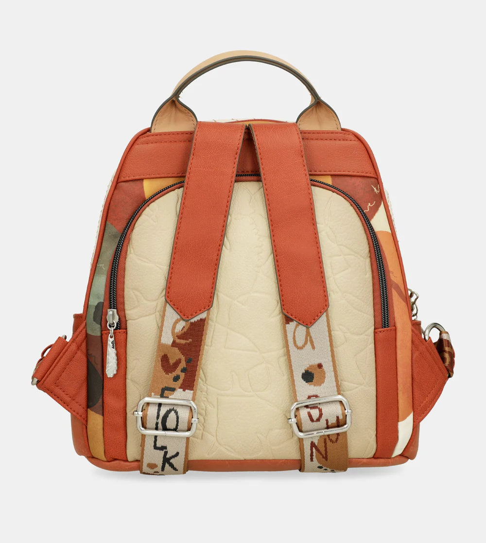 Zaino Antifurto Alma - Tasca Segreta, Manici Regolabili, 23x30x10cm, Per Viaggi Sicuri - Foto 10