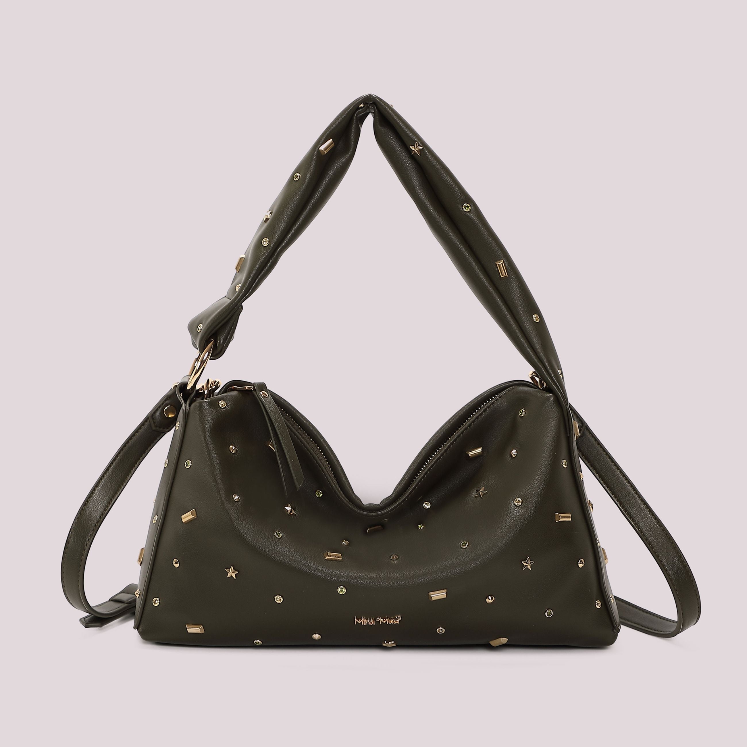 Borsa a Braccio Donna Mimi Mua con Applicazioni