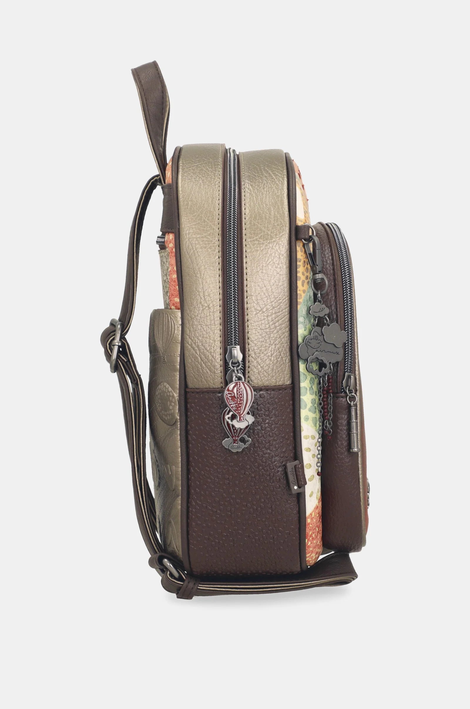 Zaino Medio Donna Anekke con Tasche e Spallacci Regolabili