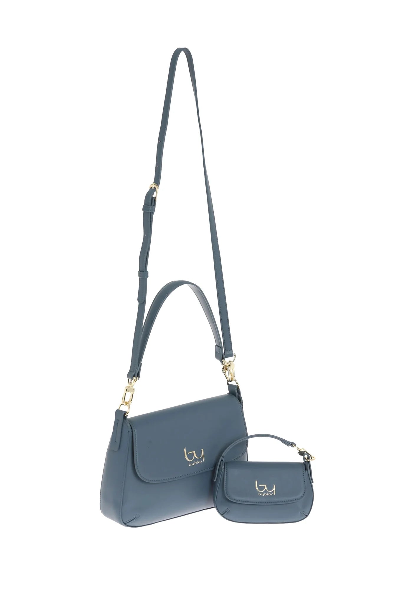 Borsa a spalla By Byblos con mini pochette abbinata BLU TU | Giò Fashion