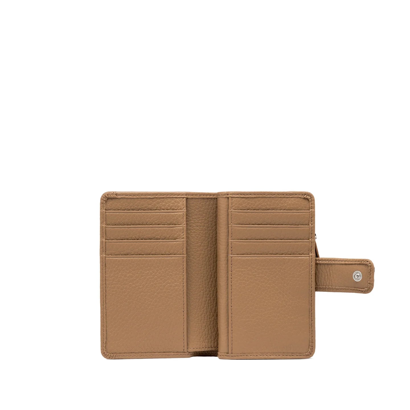 Portafoglio Zip-Around Gianni Chiarini Wallets Grain in pelle grana TAN TU | Giò Fashion