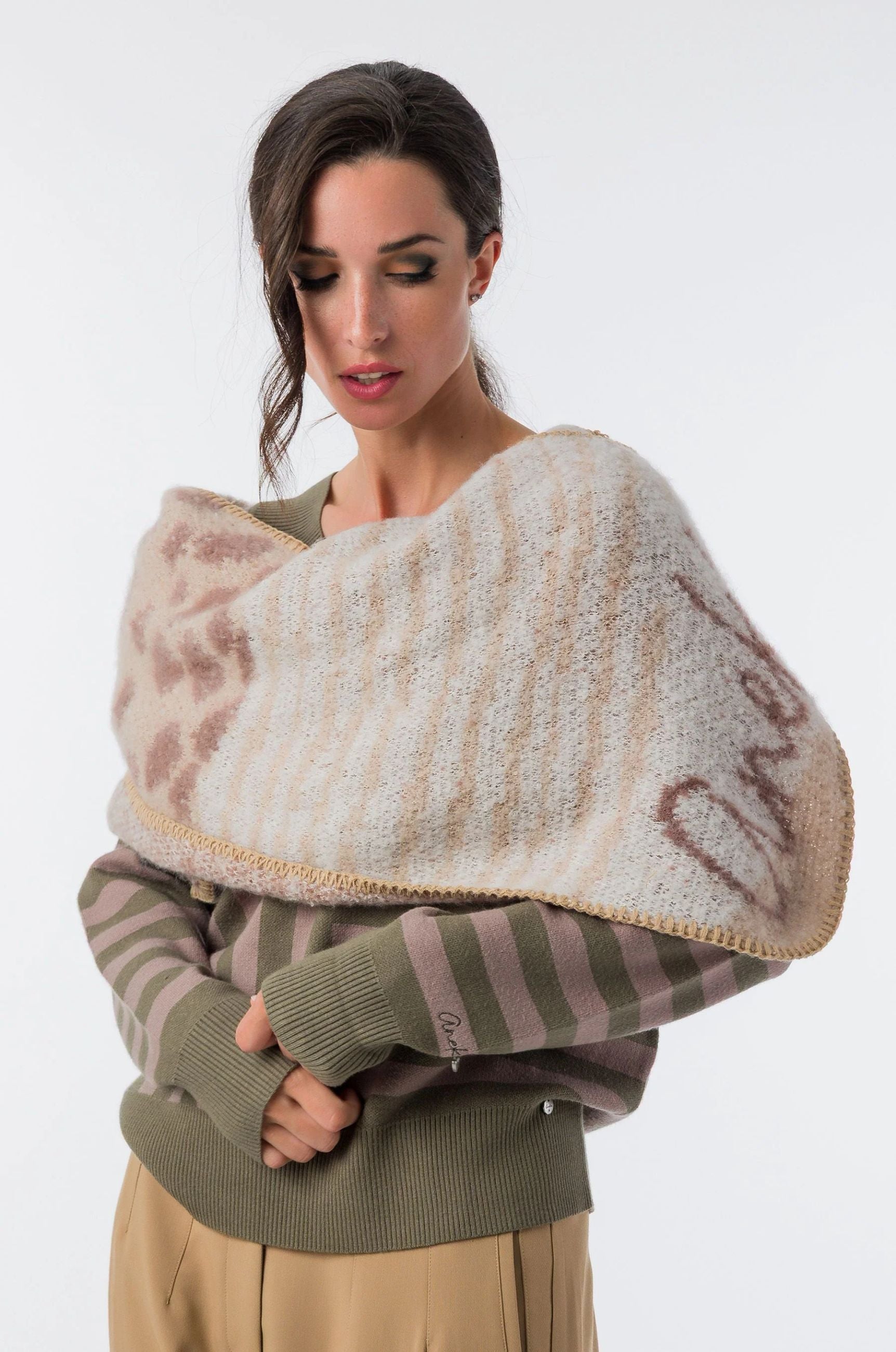 Sciarpa Donna Anekke con Cappuccio Integrato