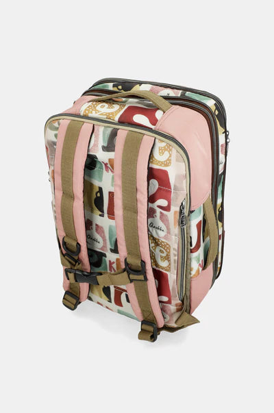 Zaino grande Anekke donna con tasca frontale Rosa TU | Giò Fashion