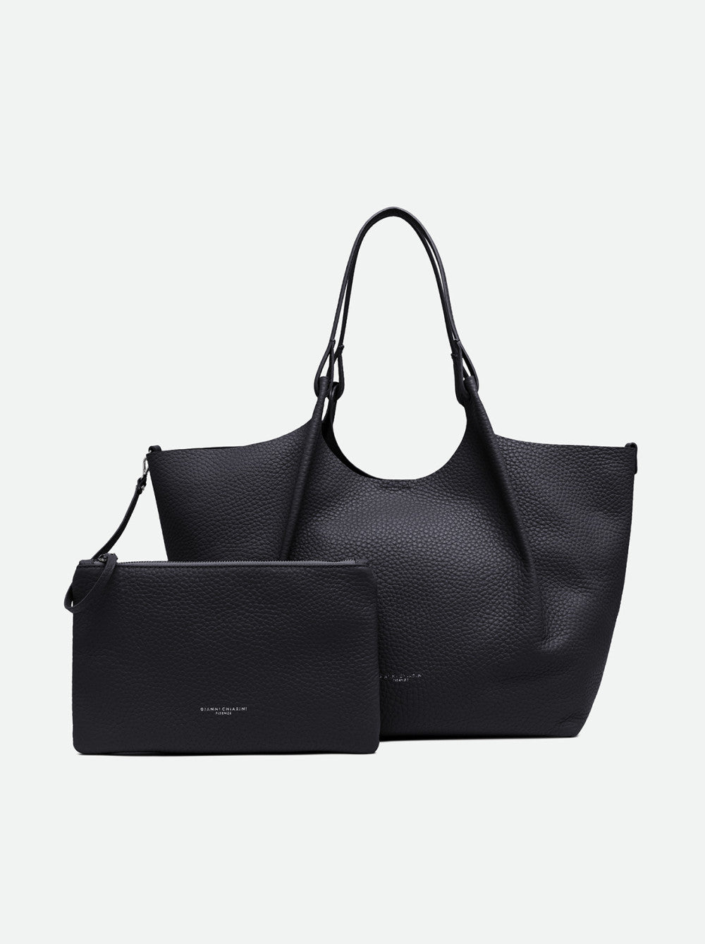 Borsa a Spalla Gianni Chiarini Dua in pelle metallizzata