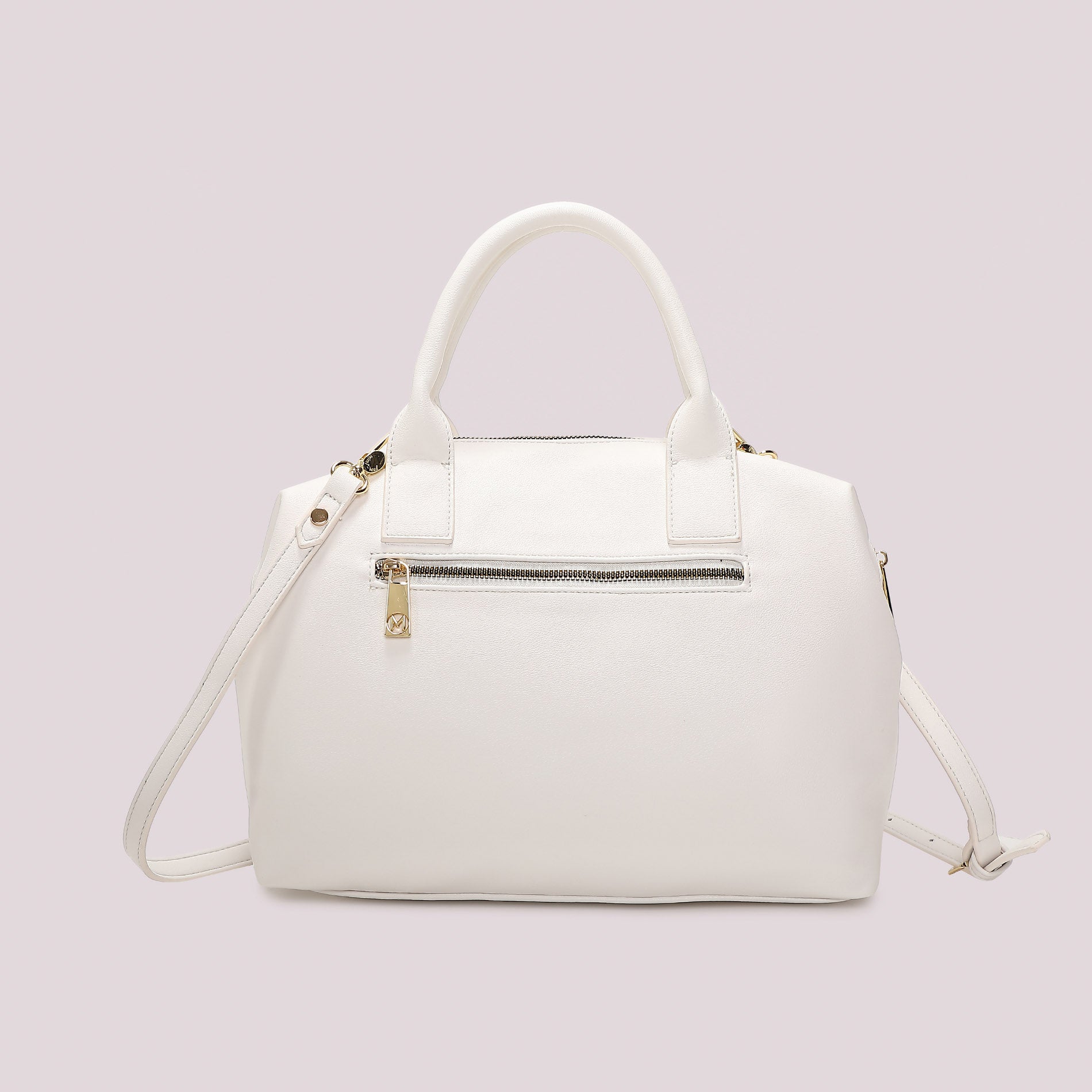 Borsa a mano donna Mimi Mua con tracolla e motivo trapuntato stile elegante Bianco TU | Giò Fashion