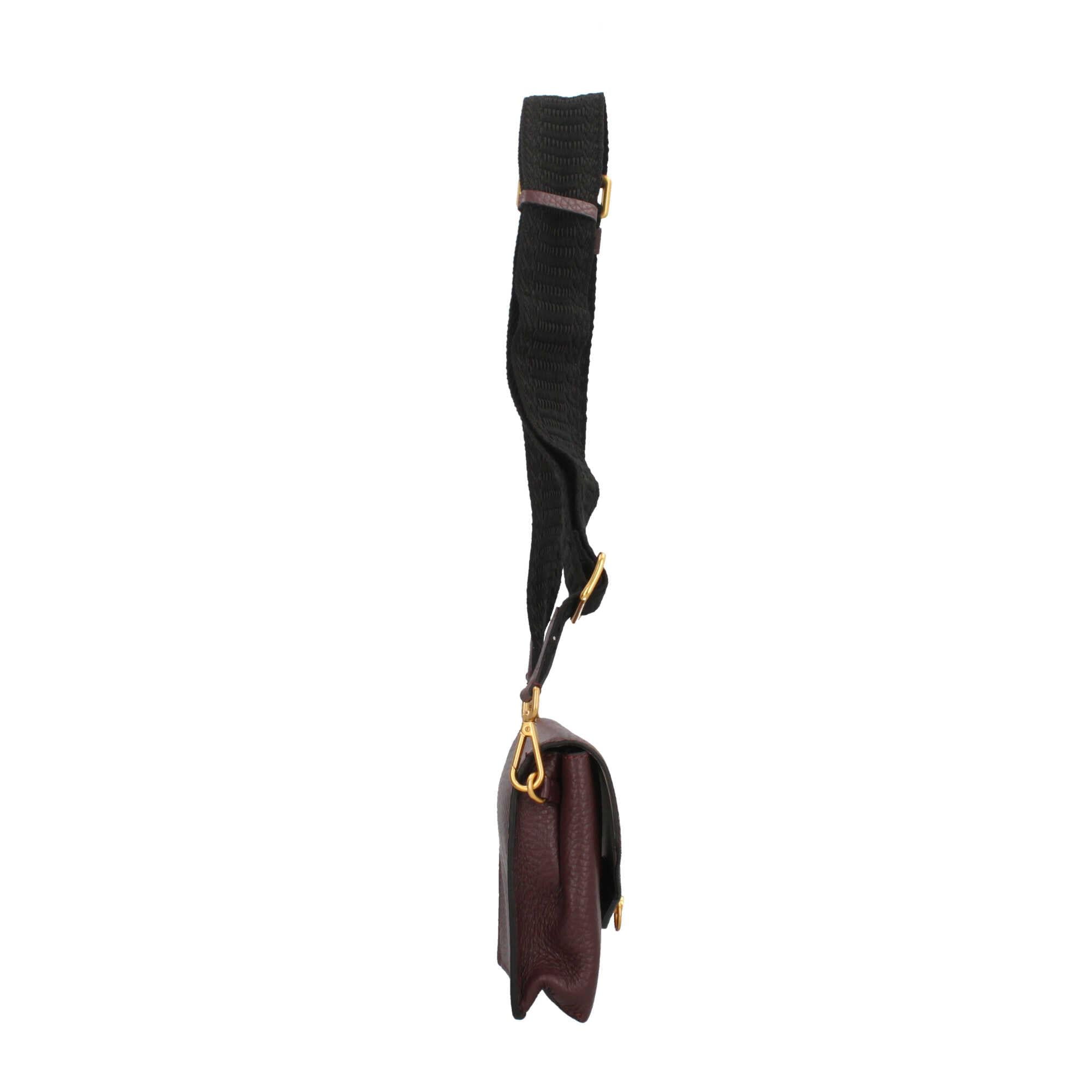 Gianni Chiarini Corallo Mini Bag Essenziale in Pelle Grana Maxi