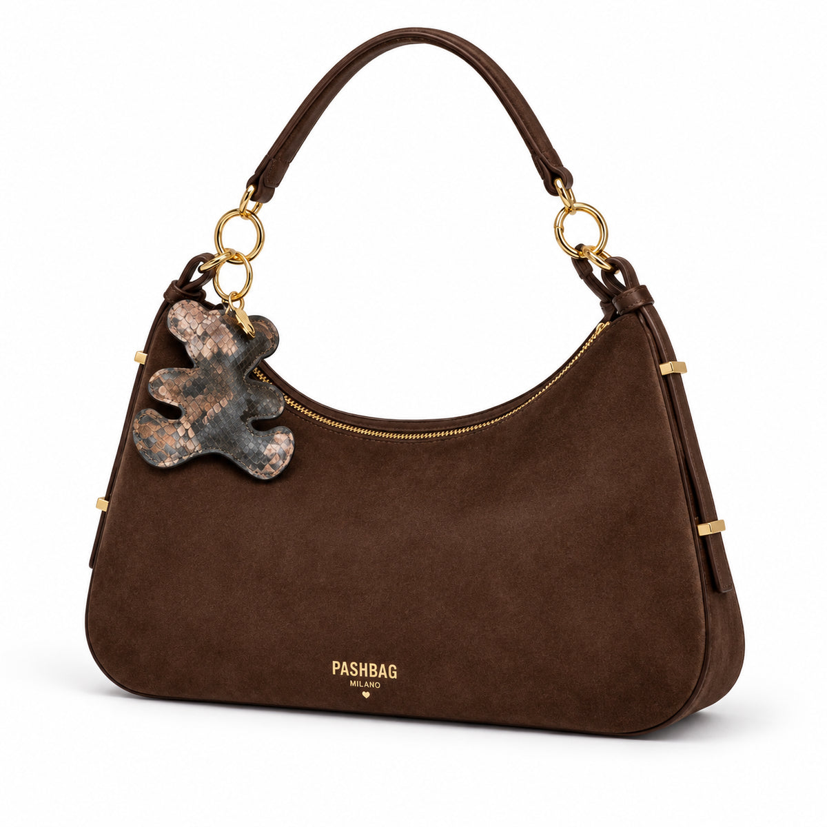 Borsa Hobo Donna PashBag Marlee con Tracolla Rimovibile