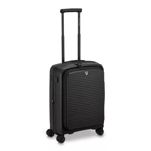 Trolley Cabina Roncato Espandibile 4 Ruote Scocca Rigida Compatto NERO TU | Giò Fashion