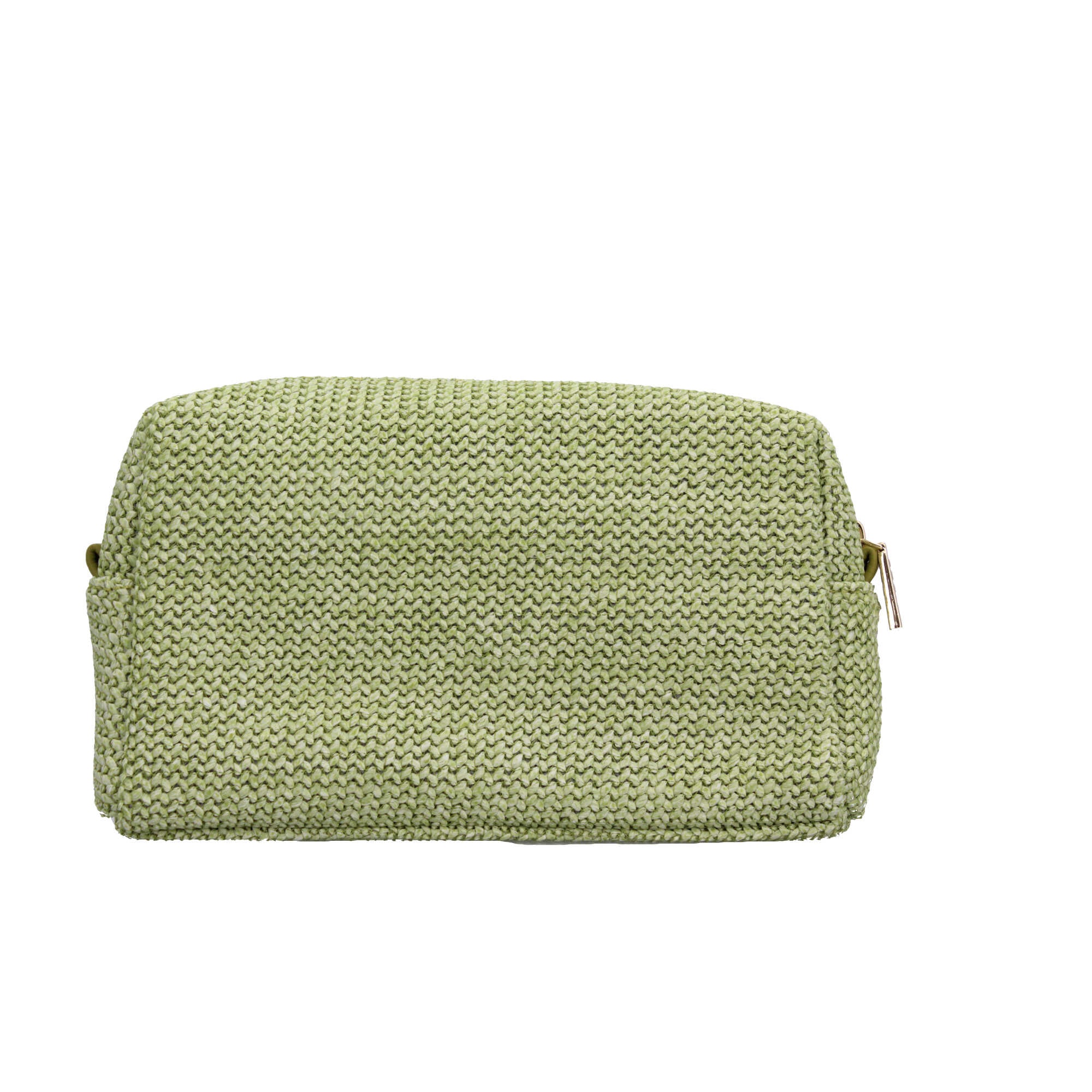 Beauty donna YNot in stuoia sintetica con zip e tasca interna Verde TU | Giò Fashion