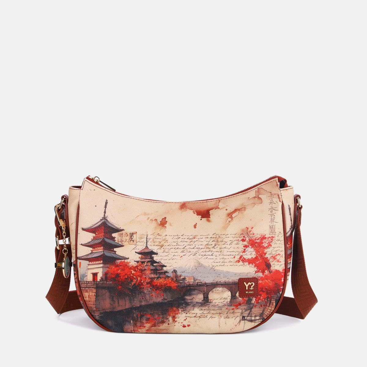 Ynot? Yes Bag Borsa a Spalla Donna con Tracolla