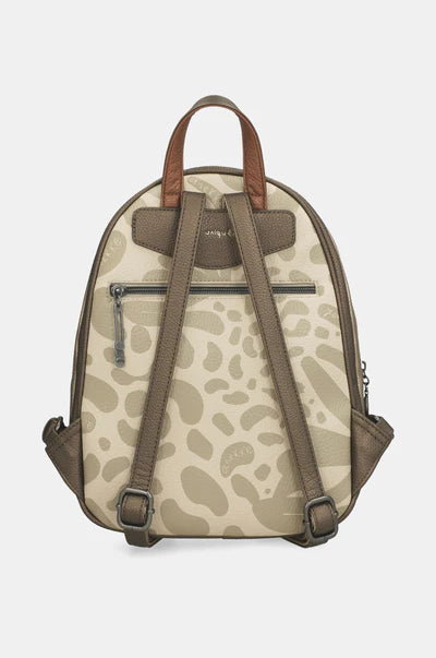Zaino Anekke Donna Elegante con Chiusura Zip e Spallacci Regolabili Beige TU | Giò Fashion