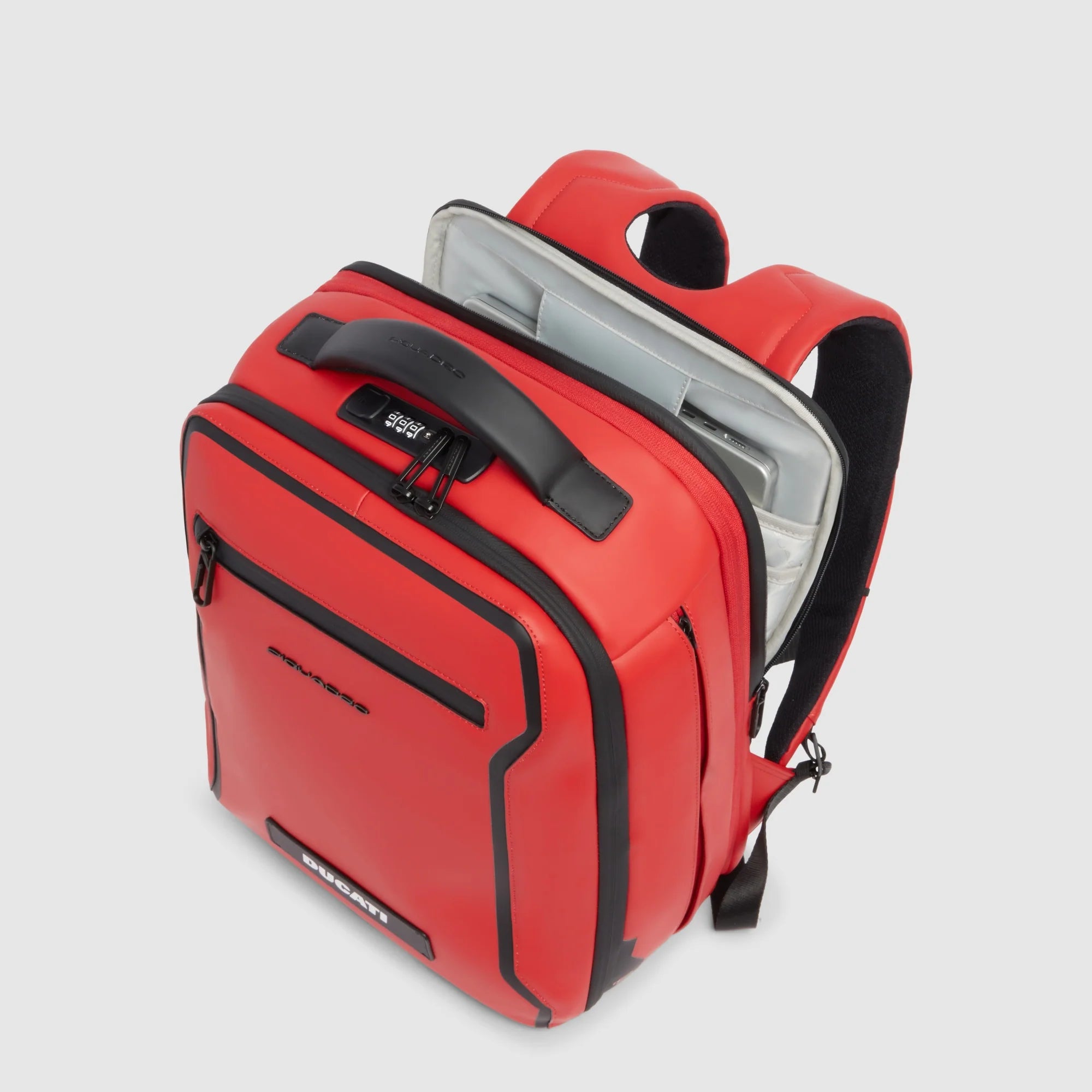Piquadro x Ducati Zaino da Viaggio Rover Porta PC 14" Espandibile