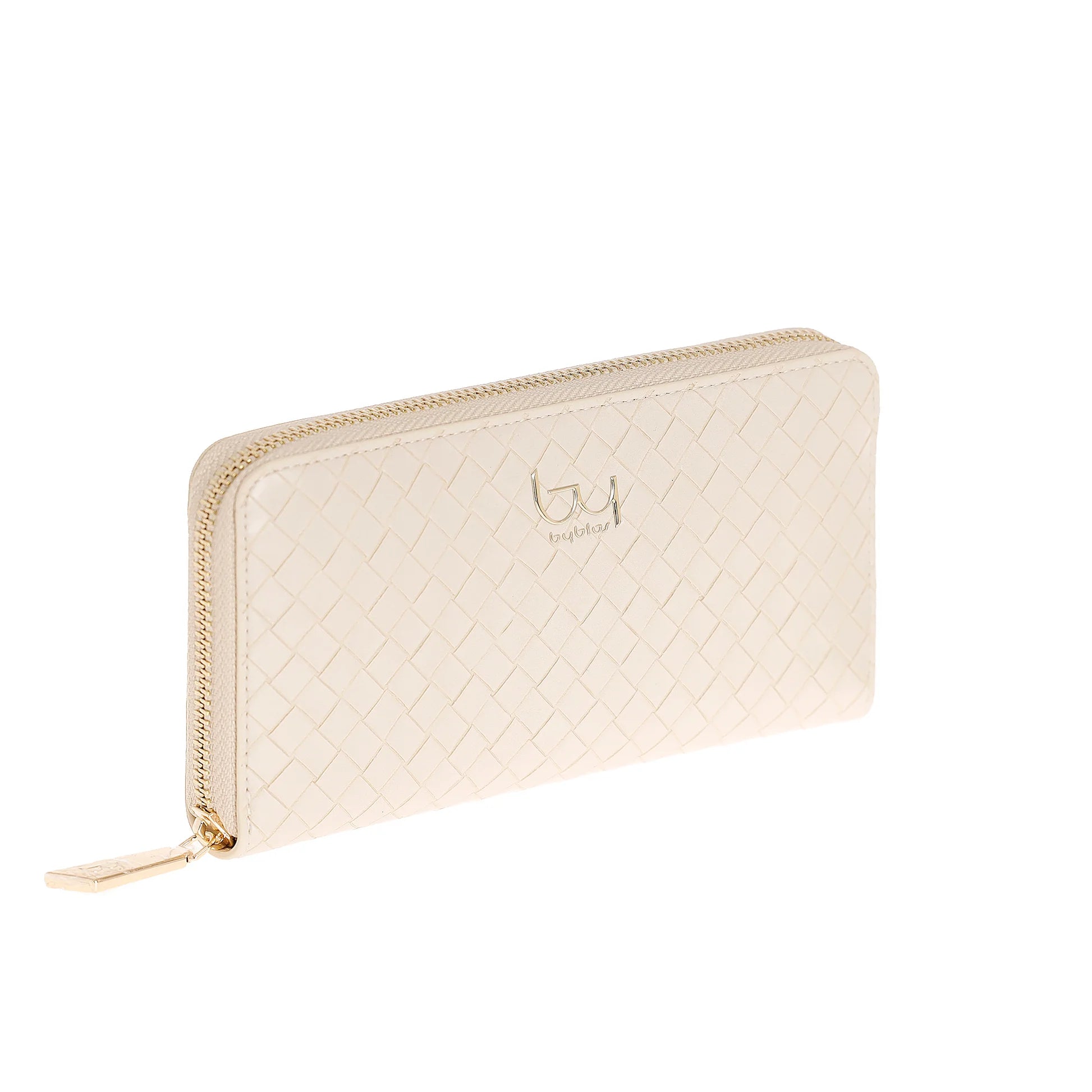 Portafoglio Donna By Byblos Bliss con Zip Intrecciato Grande