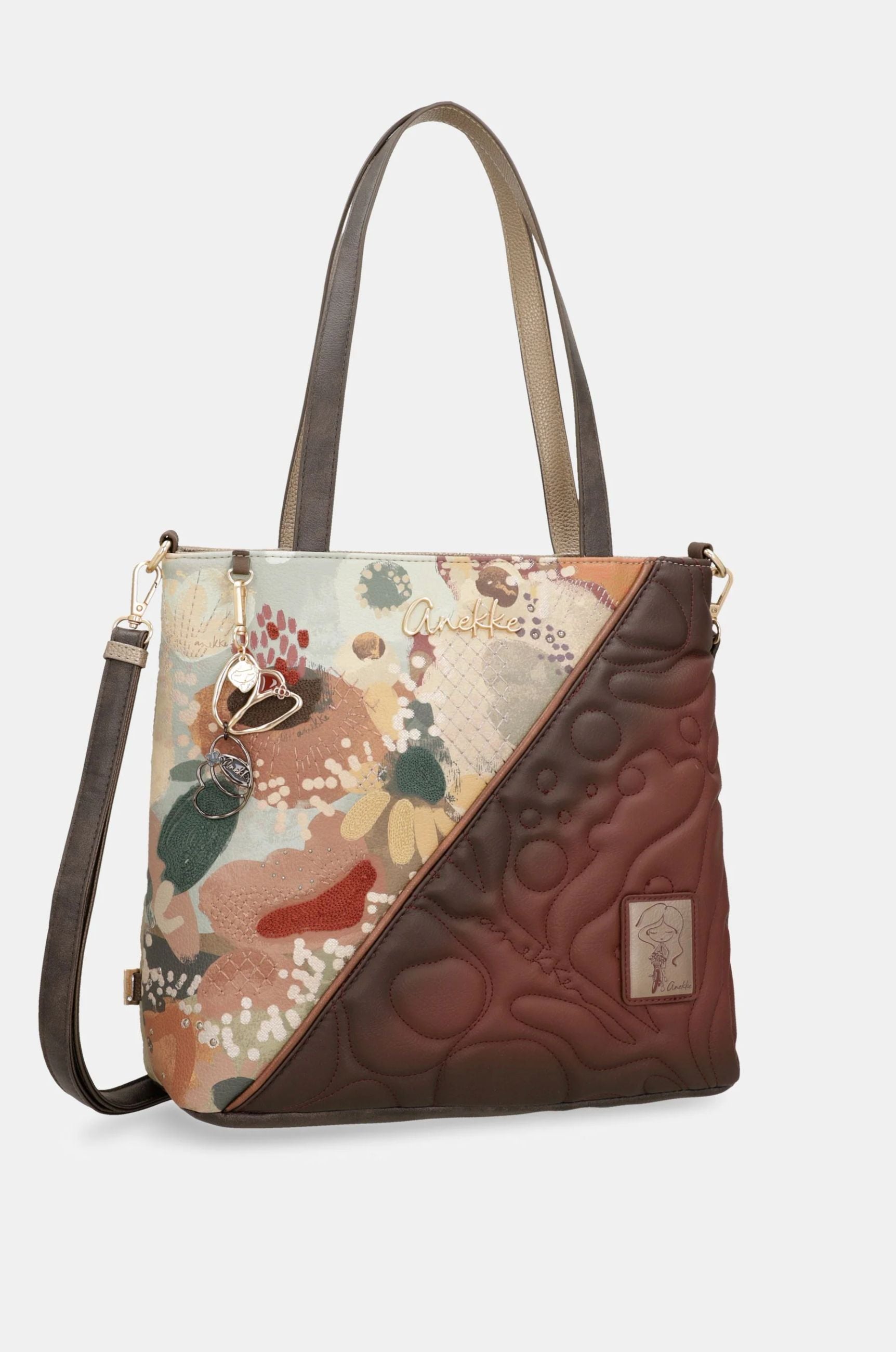 Borsa a Spalla Donna Anekke Grande con Tracolla